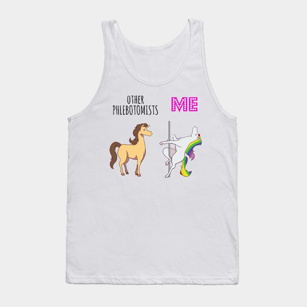 Other phlebotomist Unicorn Tank Top by IndigoPine